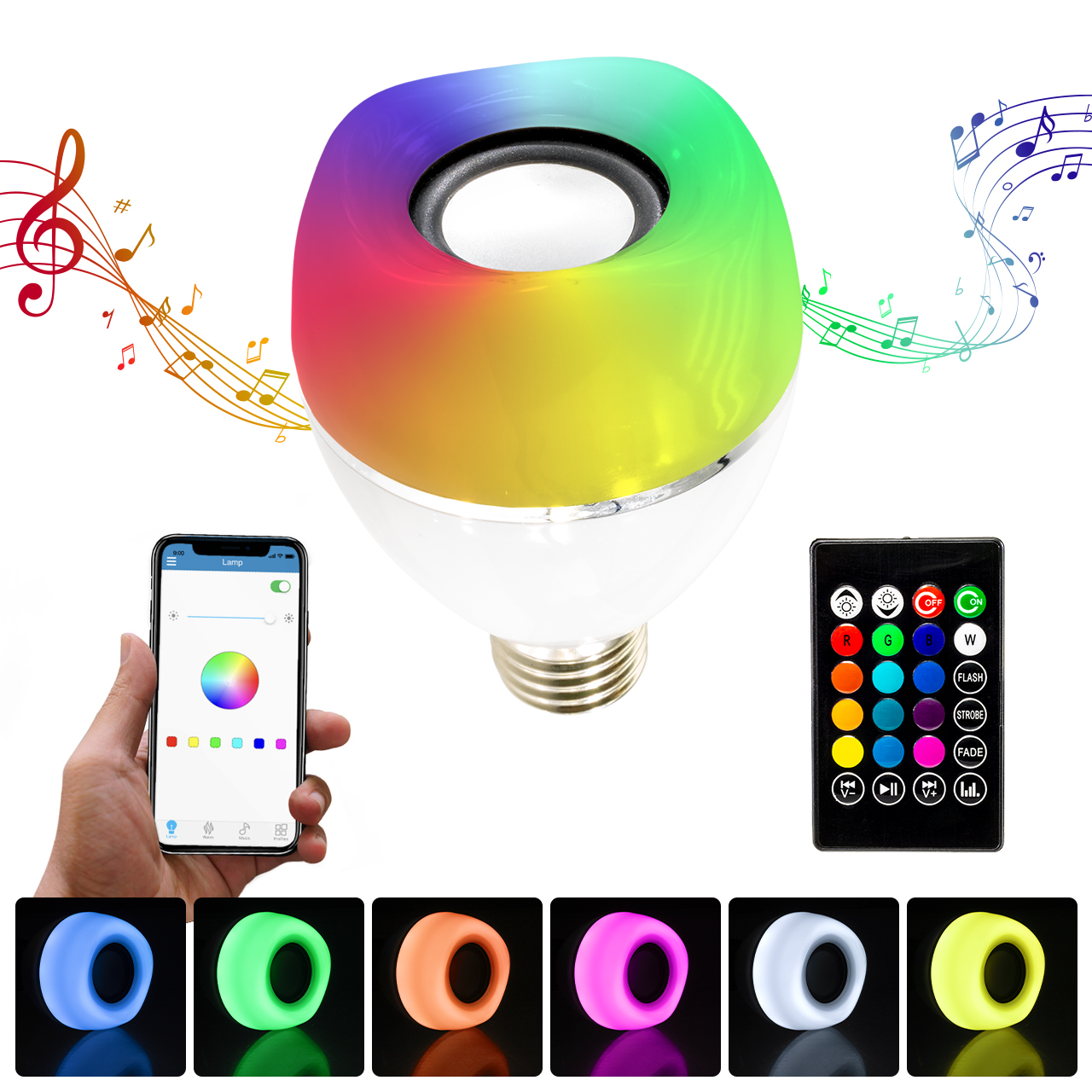 How do I get it to Sync to my phone to change the colors