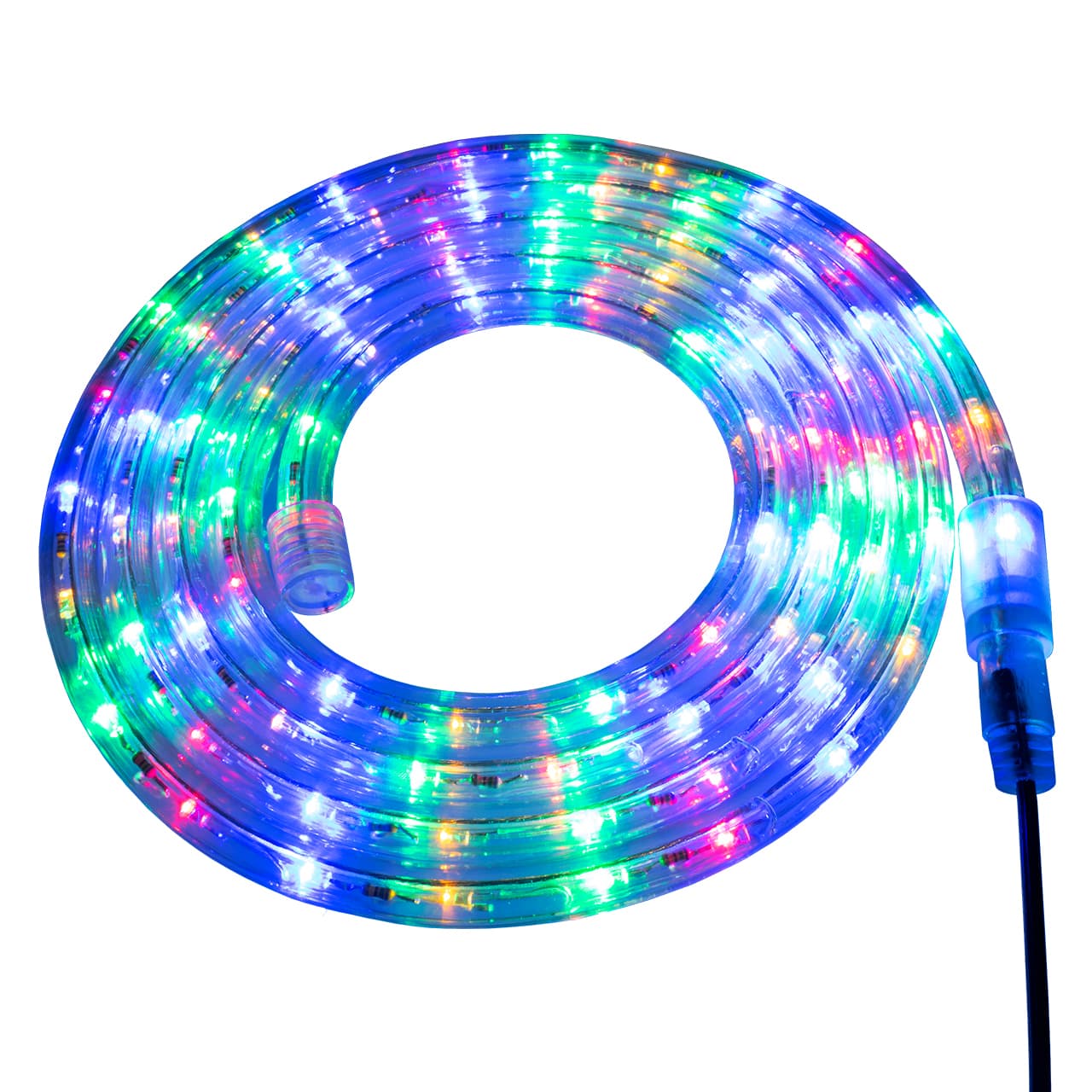 Multi-Color LED Rope Light - 120 Volt - Custom Cut Questions & Answers