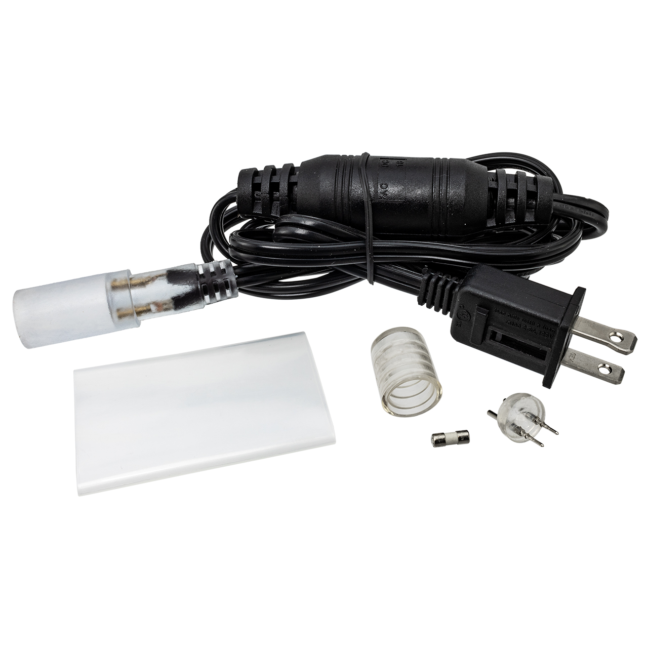 120 Volt 5 Foot LED Rope Light Power Cord Kit - Black Questions & Answers