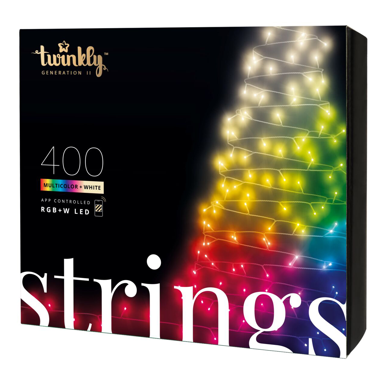 Twinkly Smart Lights - 400 LED Special Edition RGB+W Multicolor & White Chasing String Lights - Generation II - BT+WiFi - 105 Feet Questions & Answers