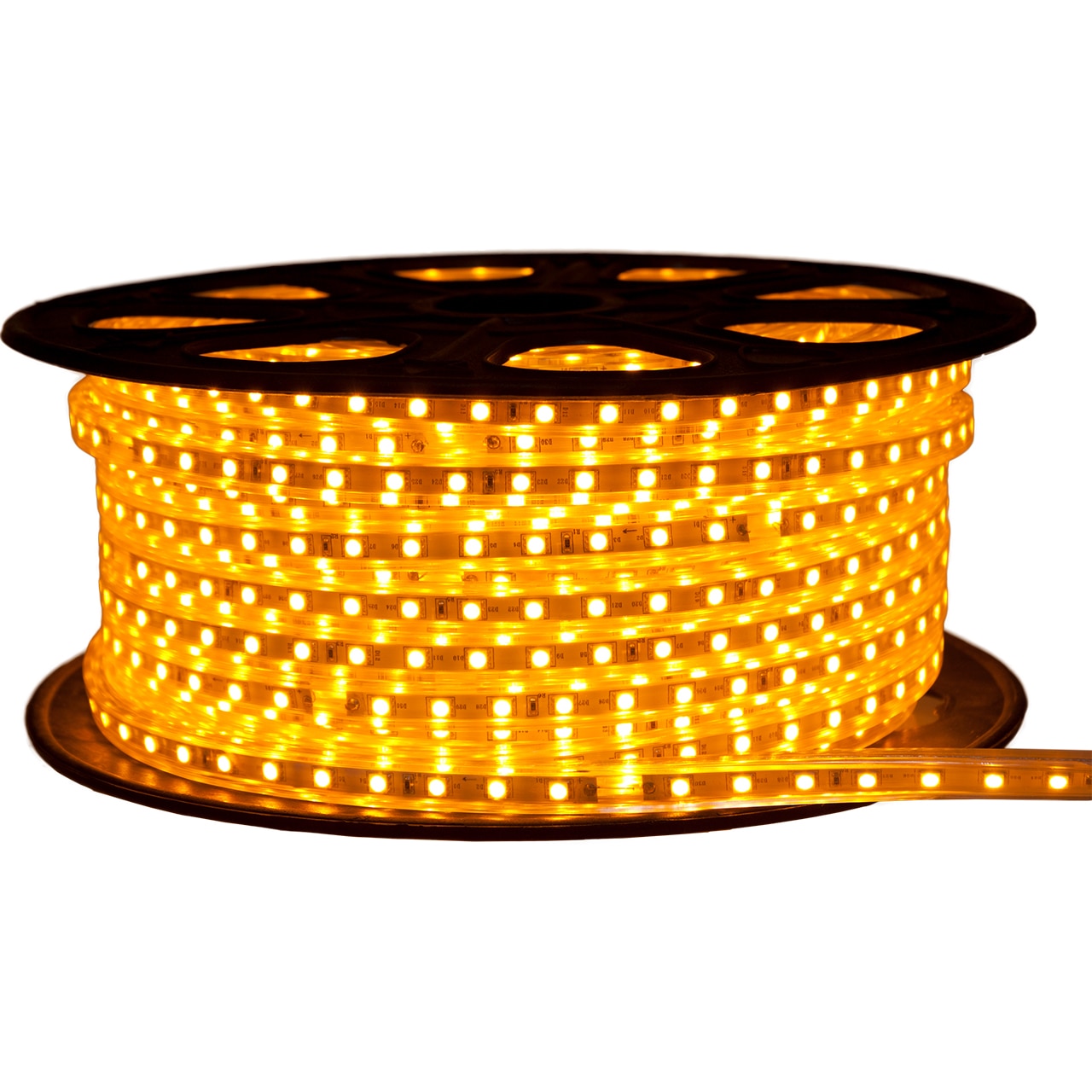 Yellow LED Strip Light - 120 Volt - High Output (SMD 3528) - 148 Feet Questions & Answers