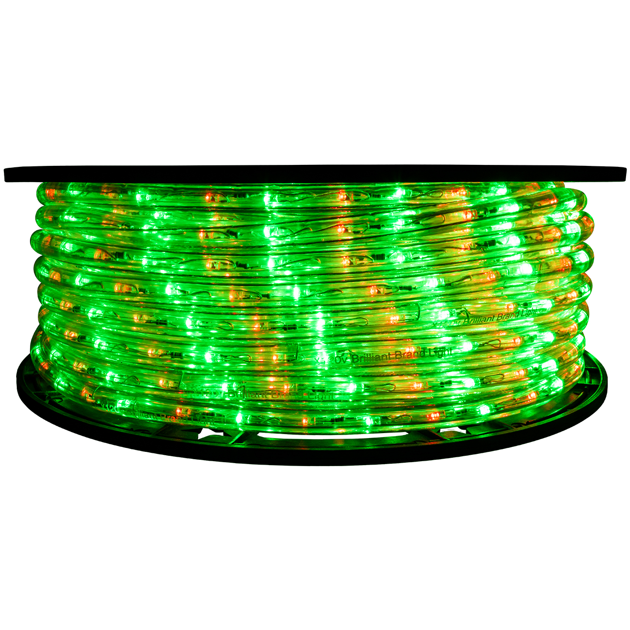 2 Color Red & Green LED Christmas Rope Light - 120 Volt - 148 Feet Questions & Answers