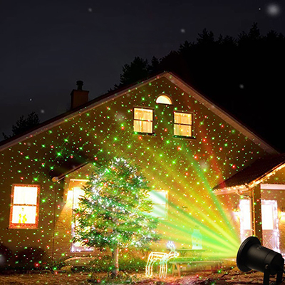 Red & Green Moving Christmas Laser Light Projector with RF Remote Questions & Answers