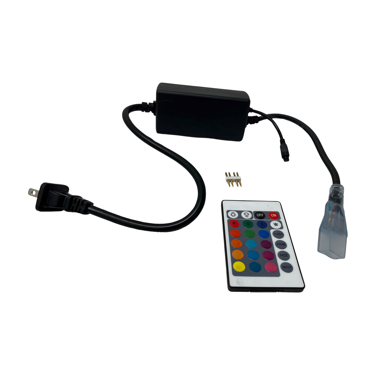 120 Volt RGB LED Strip Light Mini Controller with Wireless Remote Questions & Answers